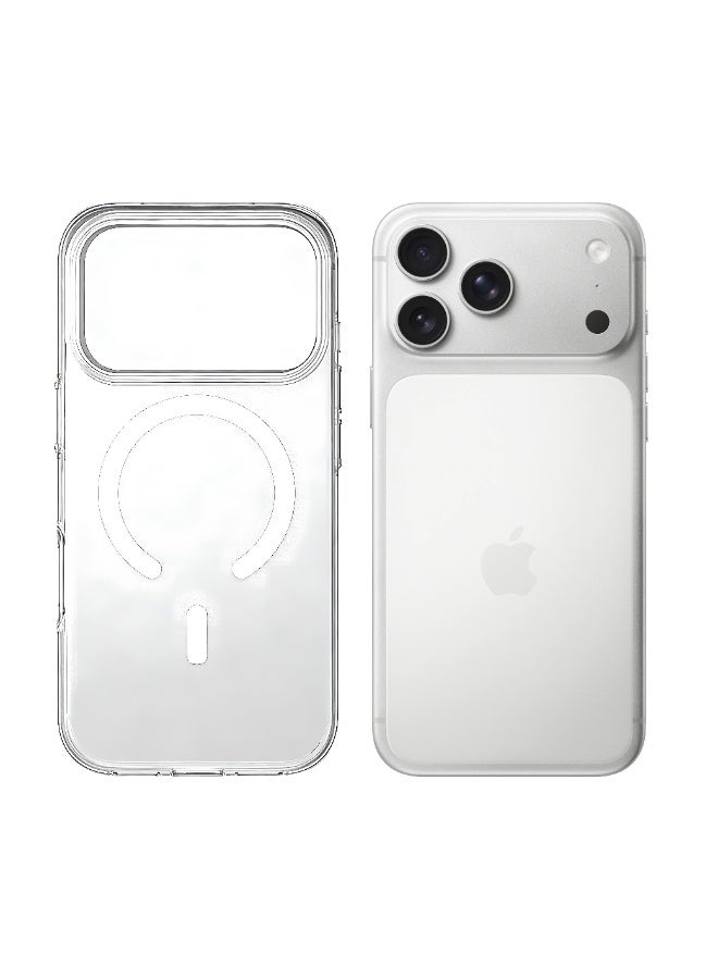 Aztech Original Case for iPhone 17 Pro Case Clear Cover, [Military-Grade Protection], [Upgrade iCrystal Anti-Yellowing Tech], Anti-Scratch, Camera Control Protective Cover, Ultra Slim Transparent Case - Image 1